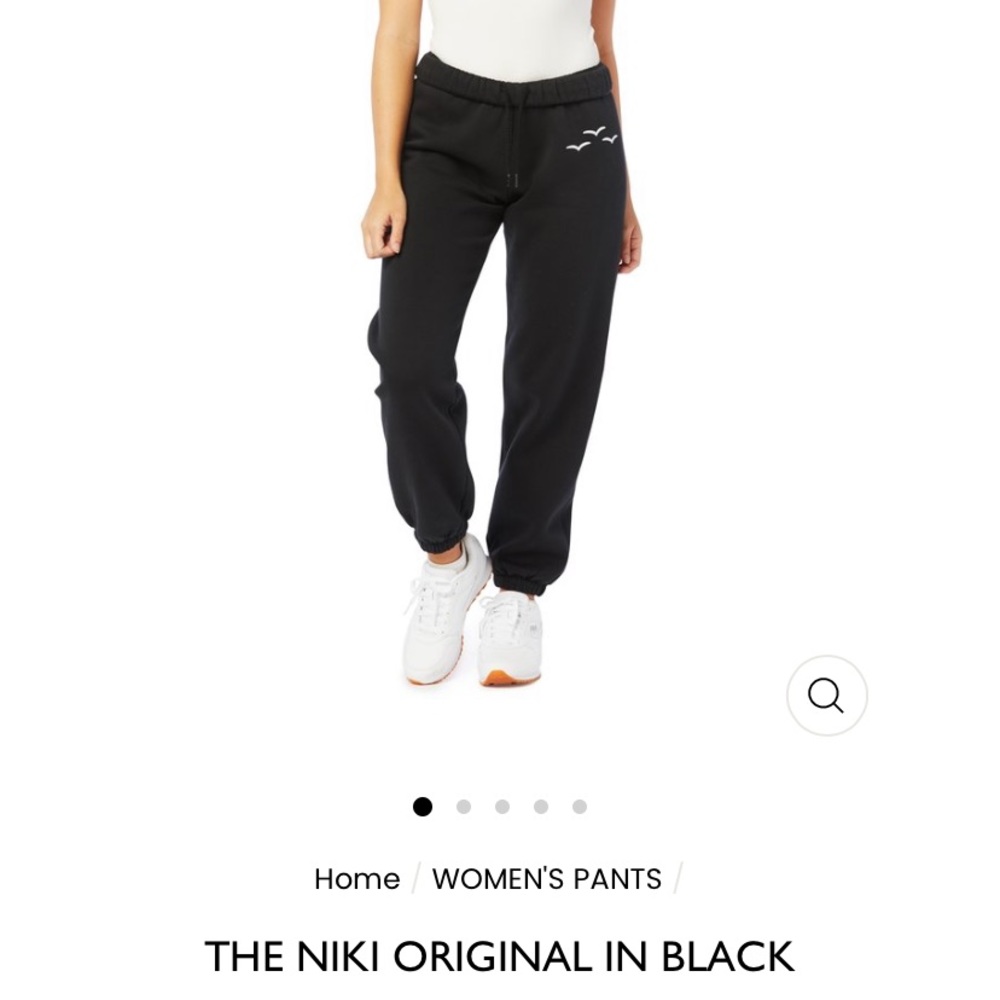Black Lazy Pants
